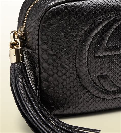 black gucci soho disco|gucci soho disco bag beige.